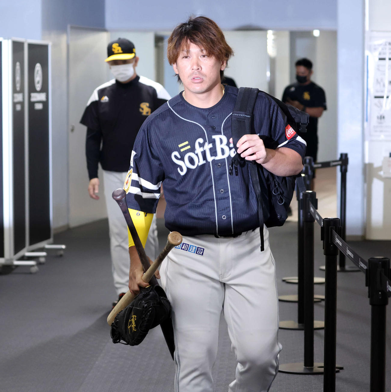 ソフトバンク甲斐拓也（2022年7月16日撮影）