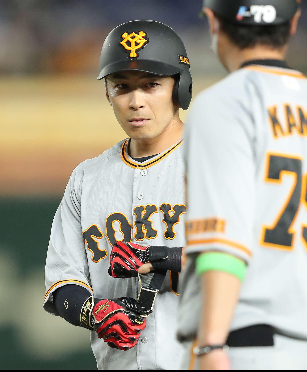 巨人増田大輝（2022年7月7日撮影）