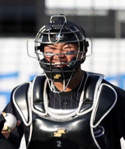 ロッテ松川虎生（2022年4月10日撮影）