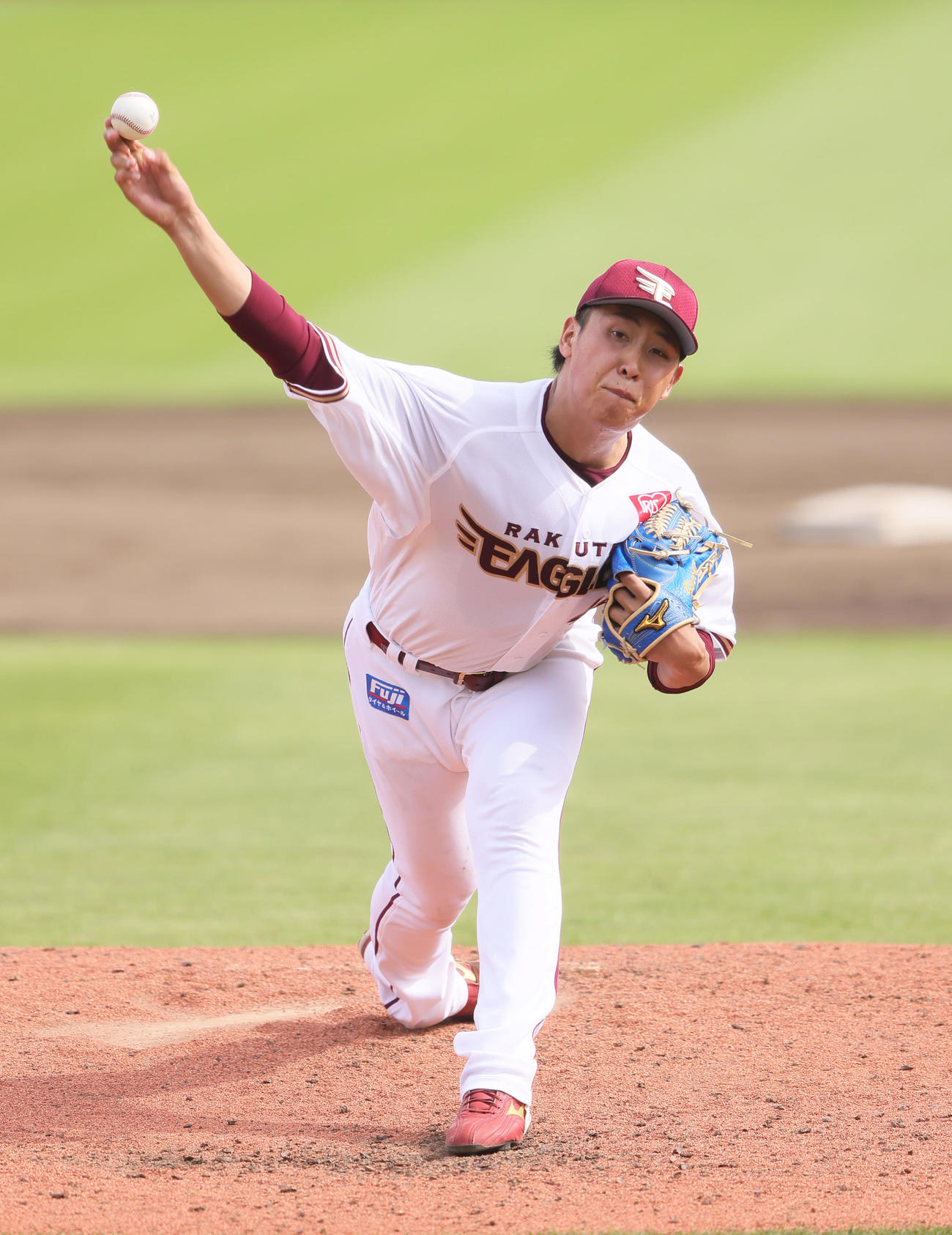 楽天藤平尚真（2022年7月18日撮影）