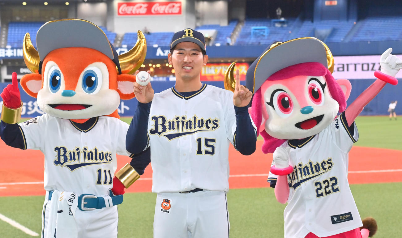 7日西武戦でプロ初勝利を挙げたオリックス椋木蓮