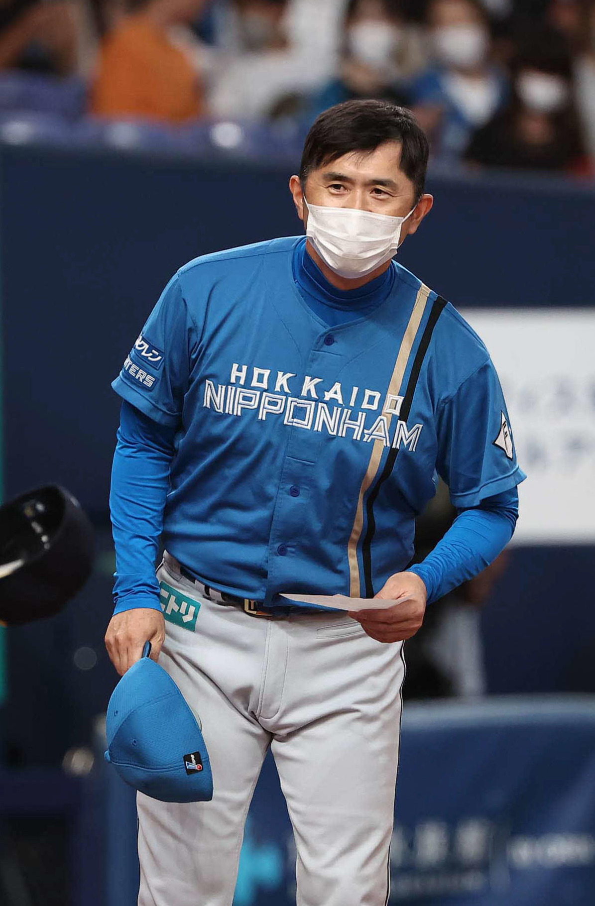 山田勝彦監督代行（2022年7月19日）