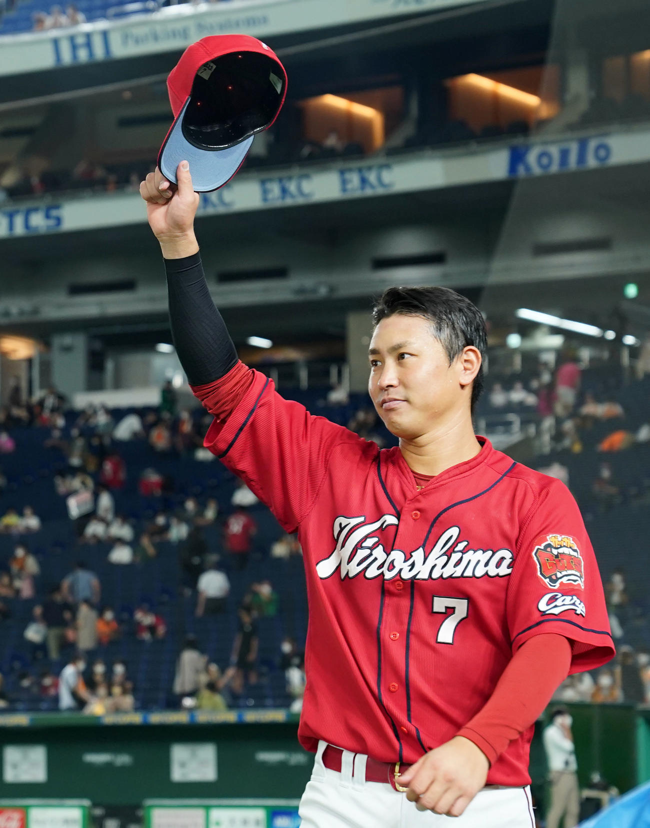 堂林翔太（22年7月17日撮影）