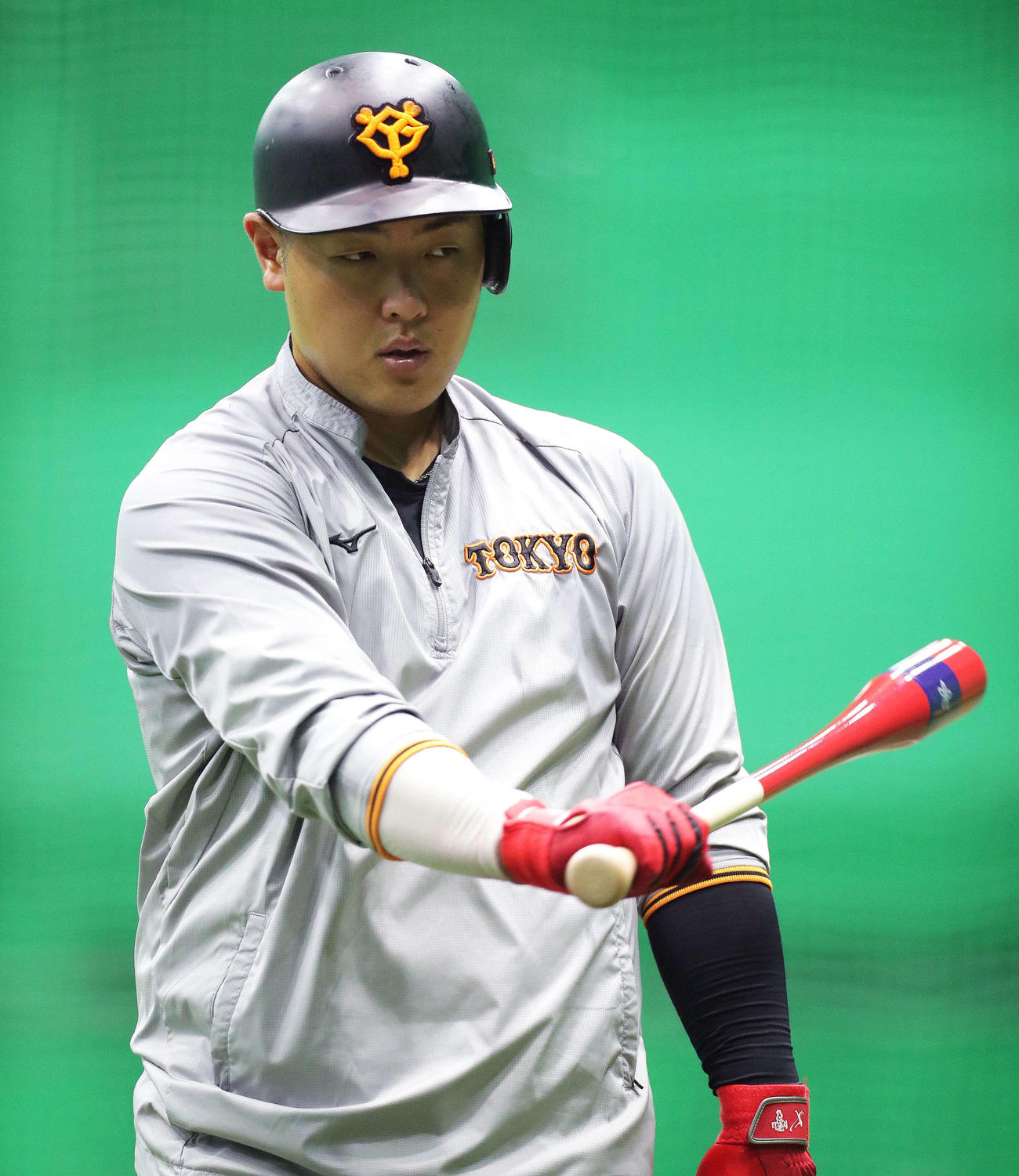巨人岡本和真（2022年7月14日撮影）