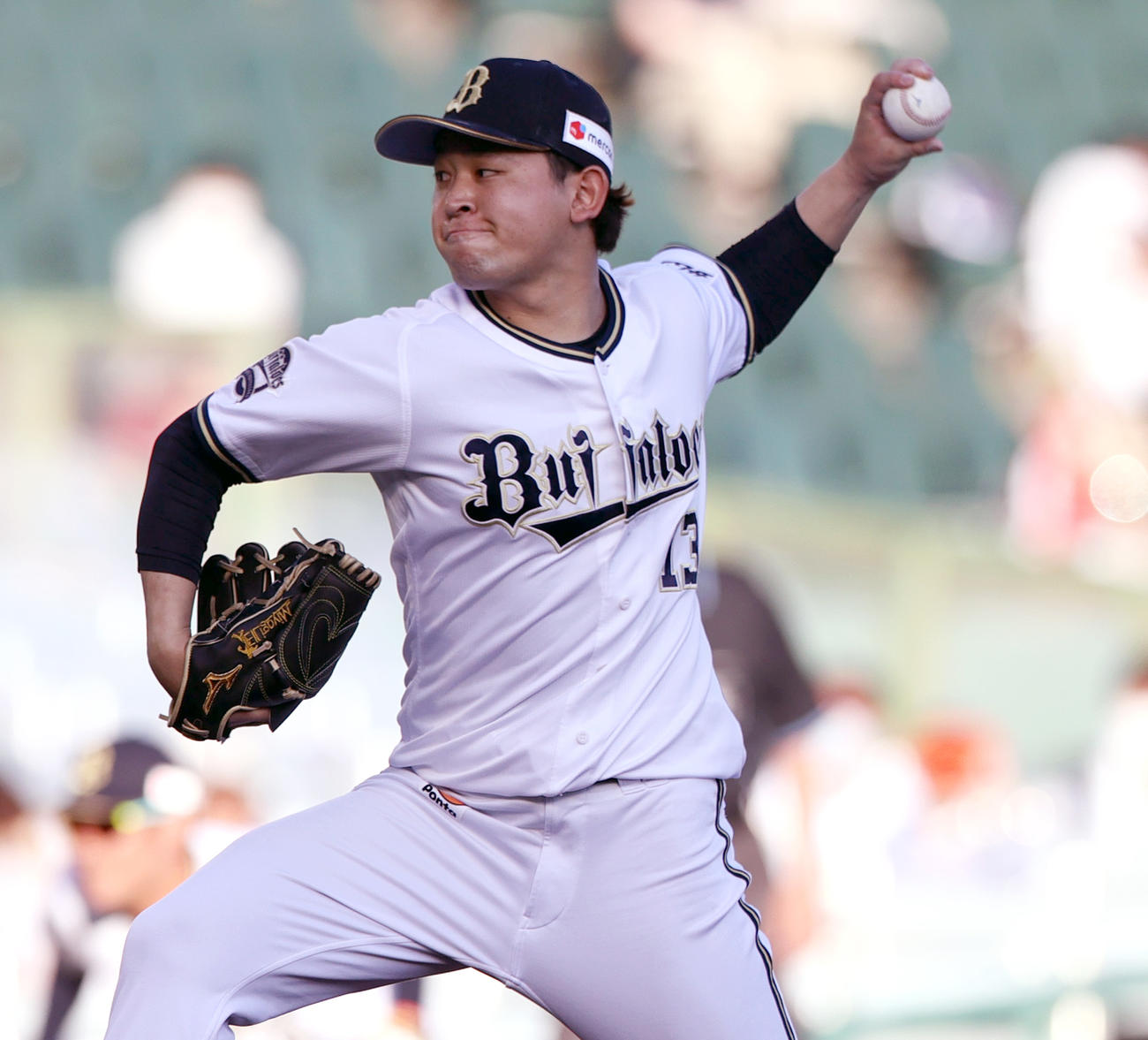 オリックス宮城大弥（2022年6月28日撮影）
