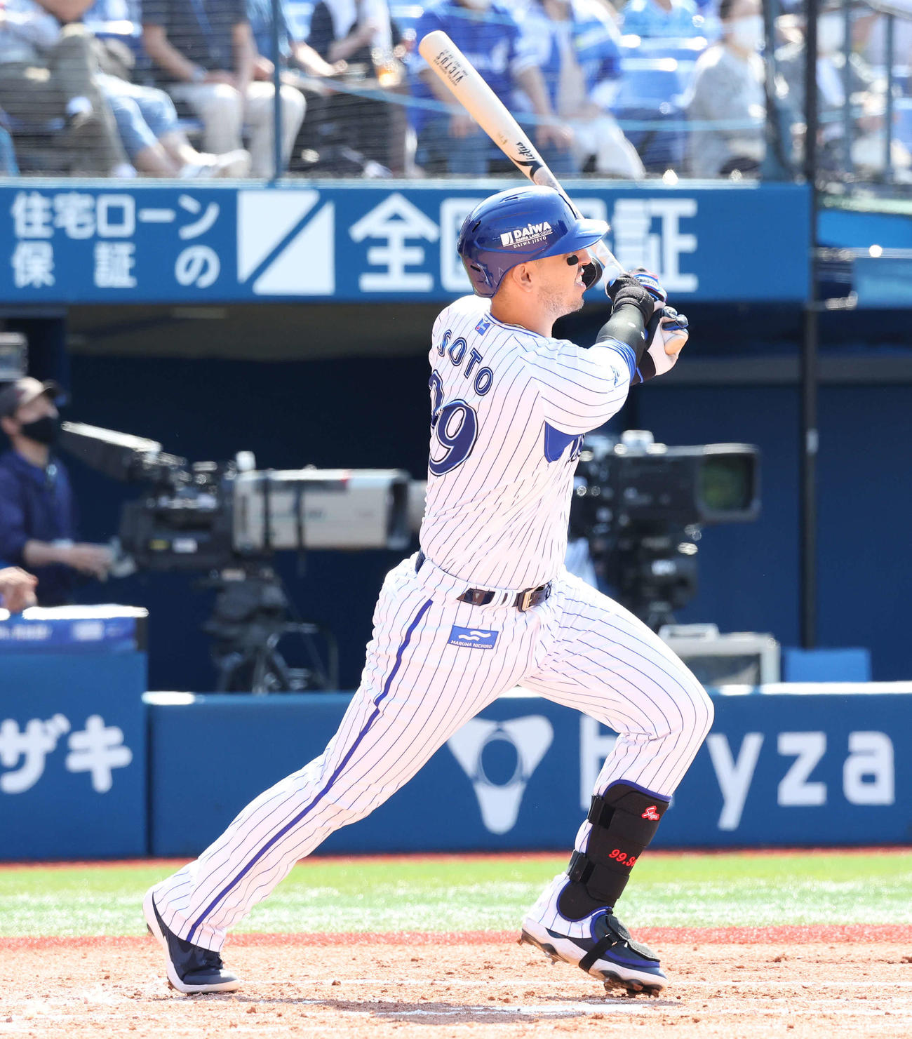 DeNAのソト（2022年5月3日撮影）
