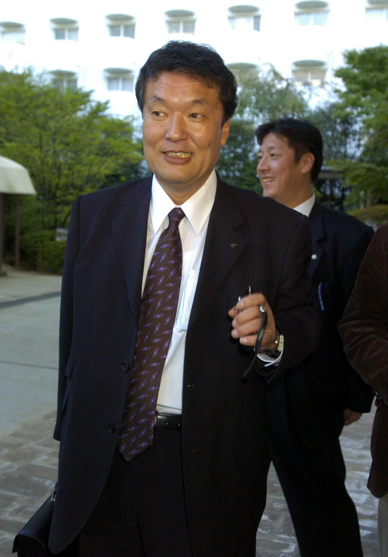 足高圭亮氏（2004年10月29日撮影）