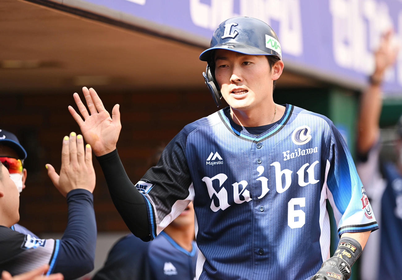 西武源田壮亮（2022年7月9日撮影）