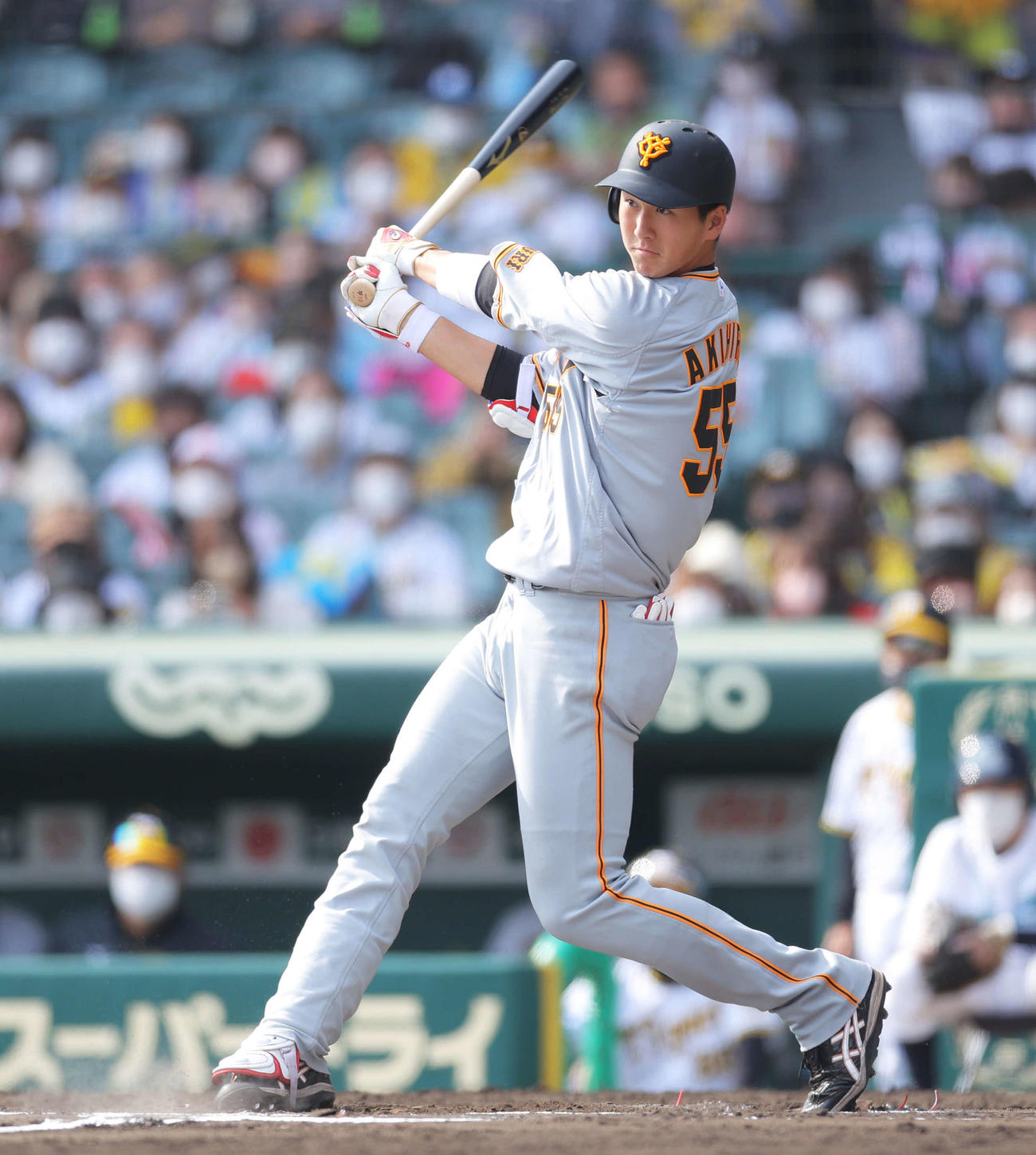巨人秋広優人（2022年3月13日撮影）