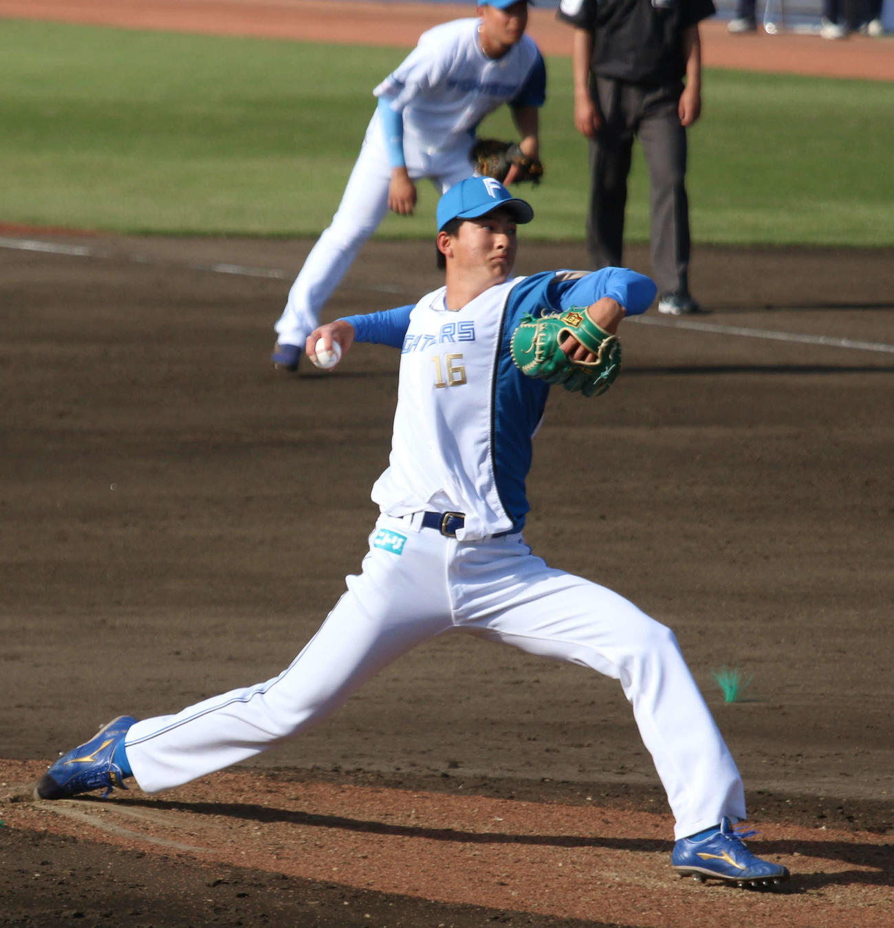 日本ハム達孝太投手（2022年4月10日撮影）