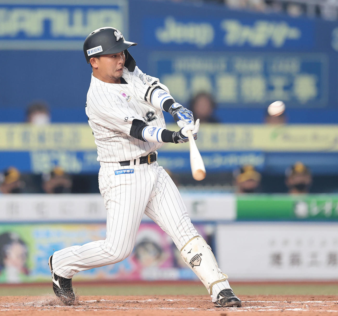 ロッテ田村龍弘（2021年7月6日撮影）