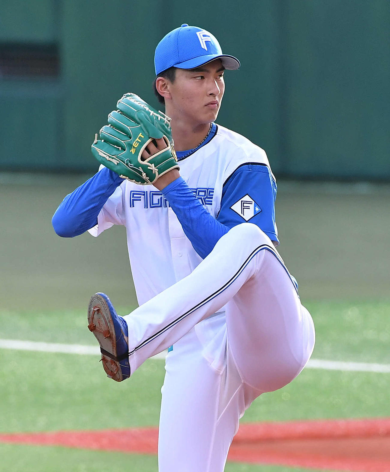イースタン対ウエスタン　イースタン先発の日本ハム達（撮影・岩下翔太）