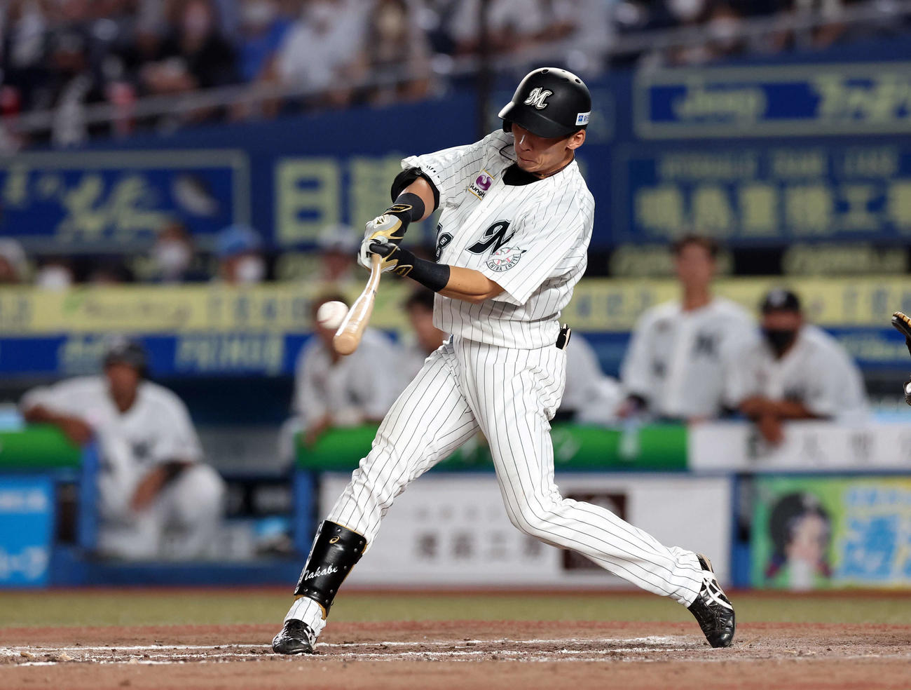 ロッテ高部瑛斗（2022年7月21日撮影）