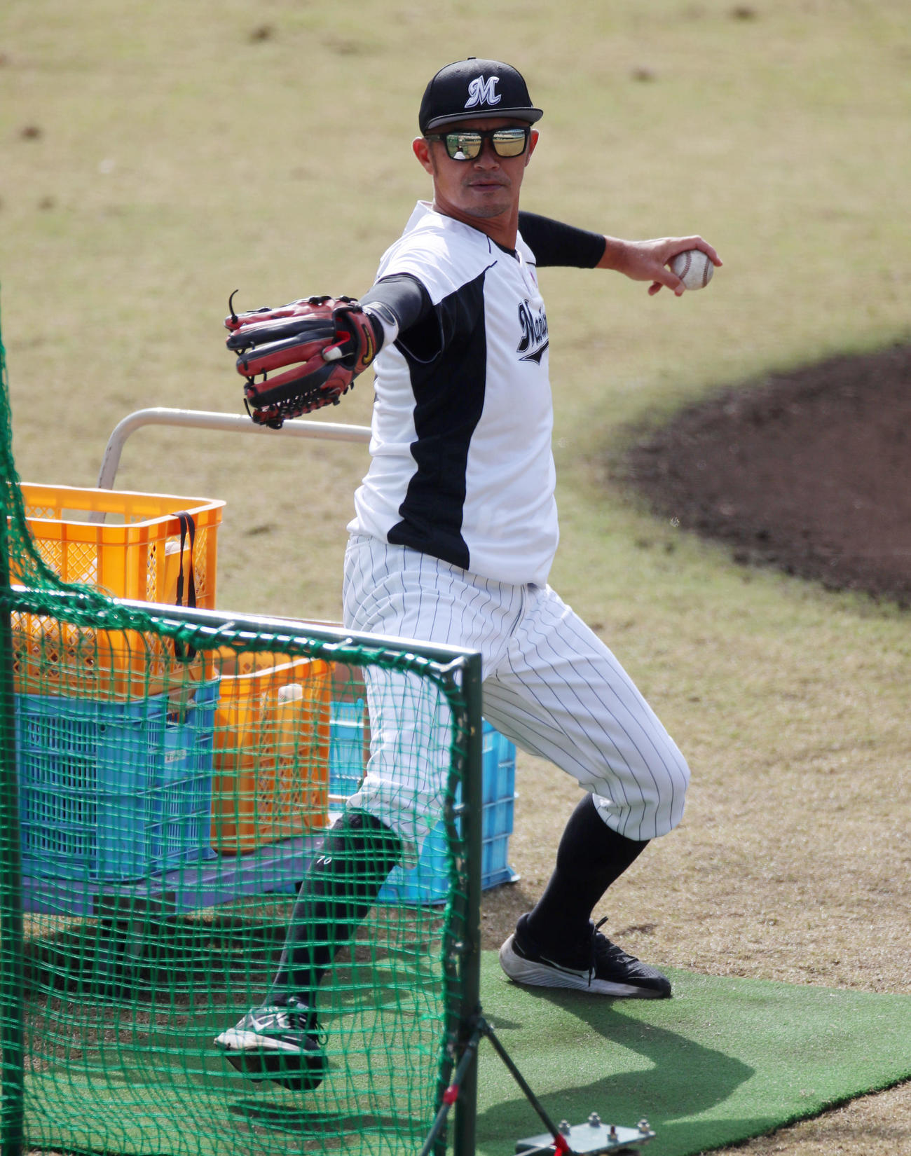 ロッテ福浦和也コーチ（2021年11月1日撮影）