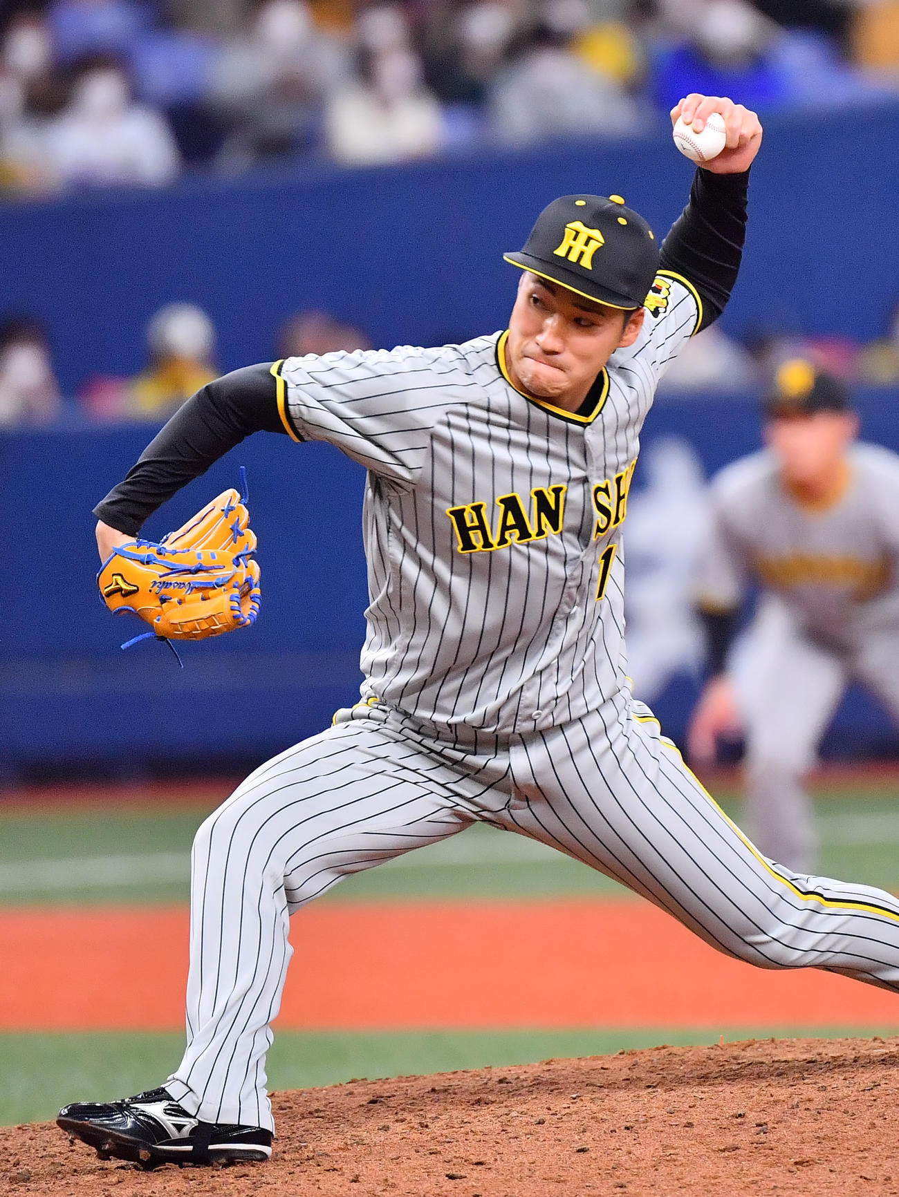 阪神岩田将貴（2022年3月20日撮影）