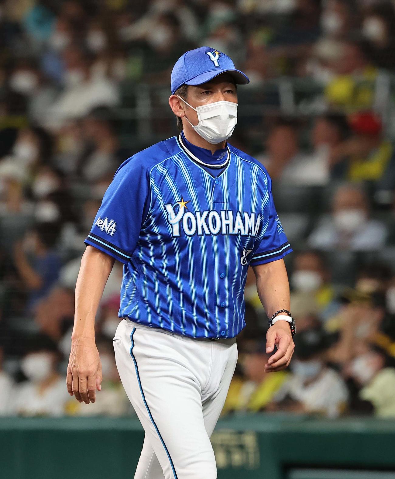 DeNA三浦大輔監督（2022年7月23日撮影）