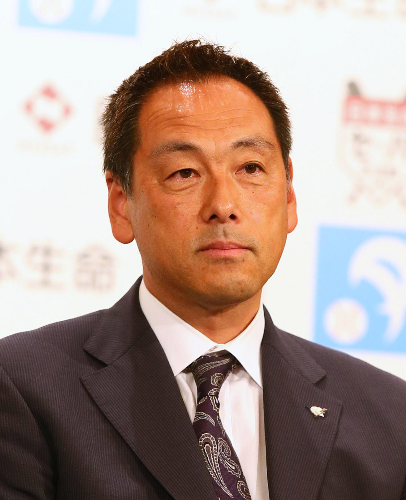 NPB選手会の森忠仁事務局長（2018年5月撮影）