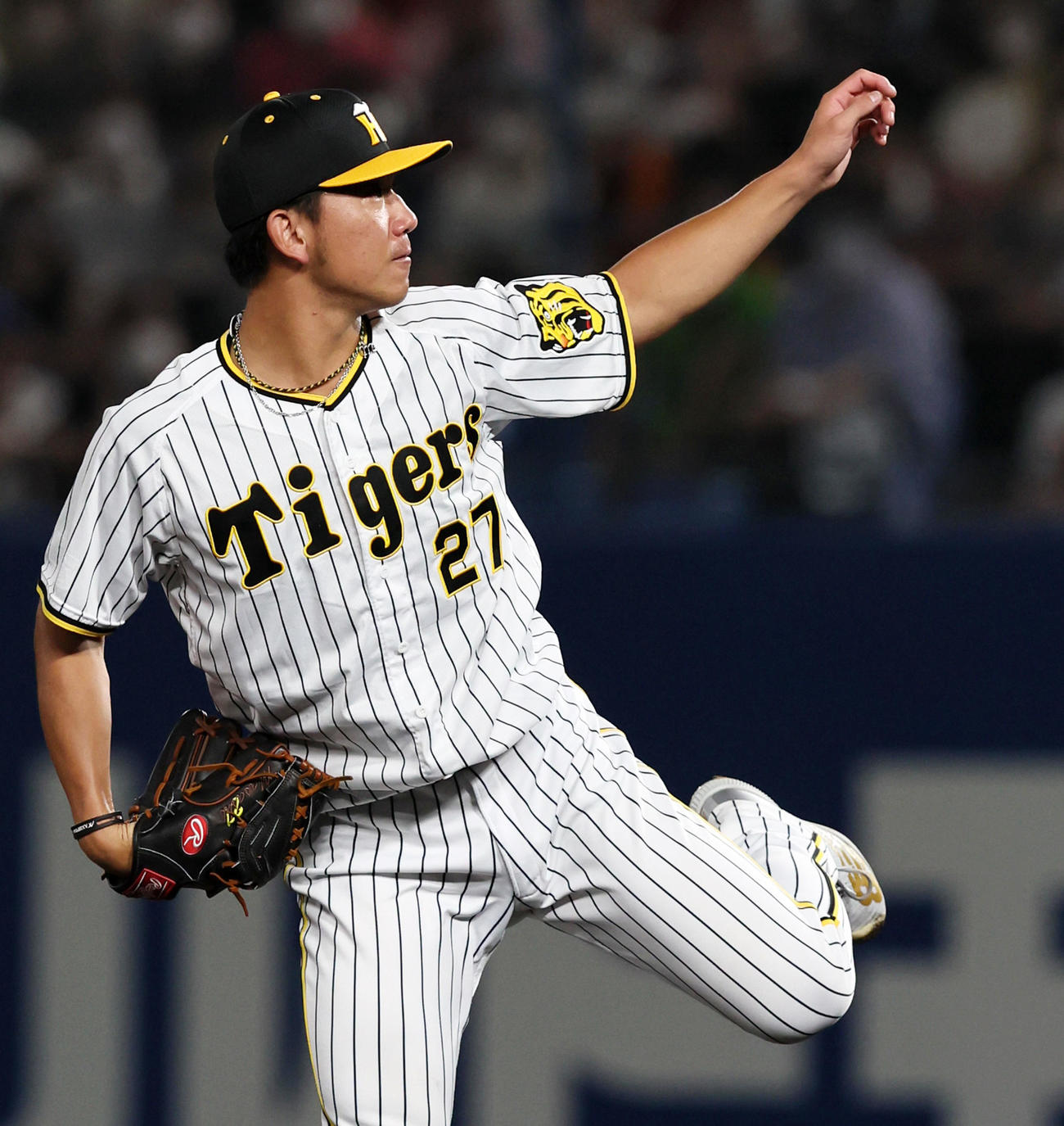 全セ対全パ　全セ3番手で登板する伊藤将（撮影・加藤哉）