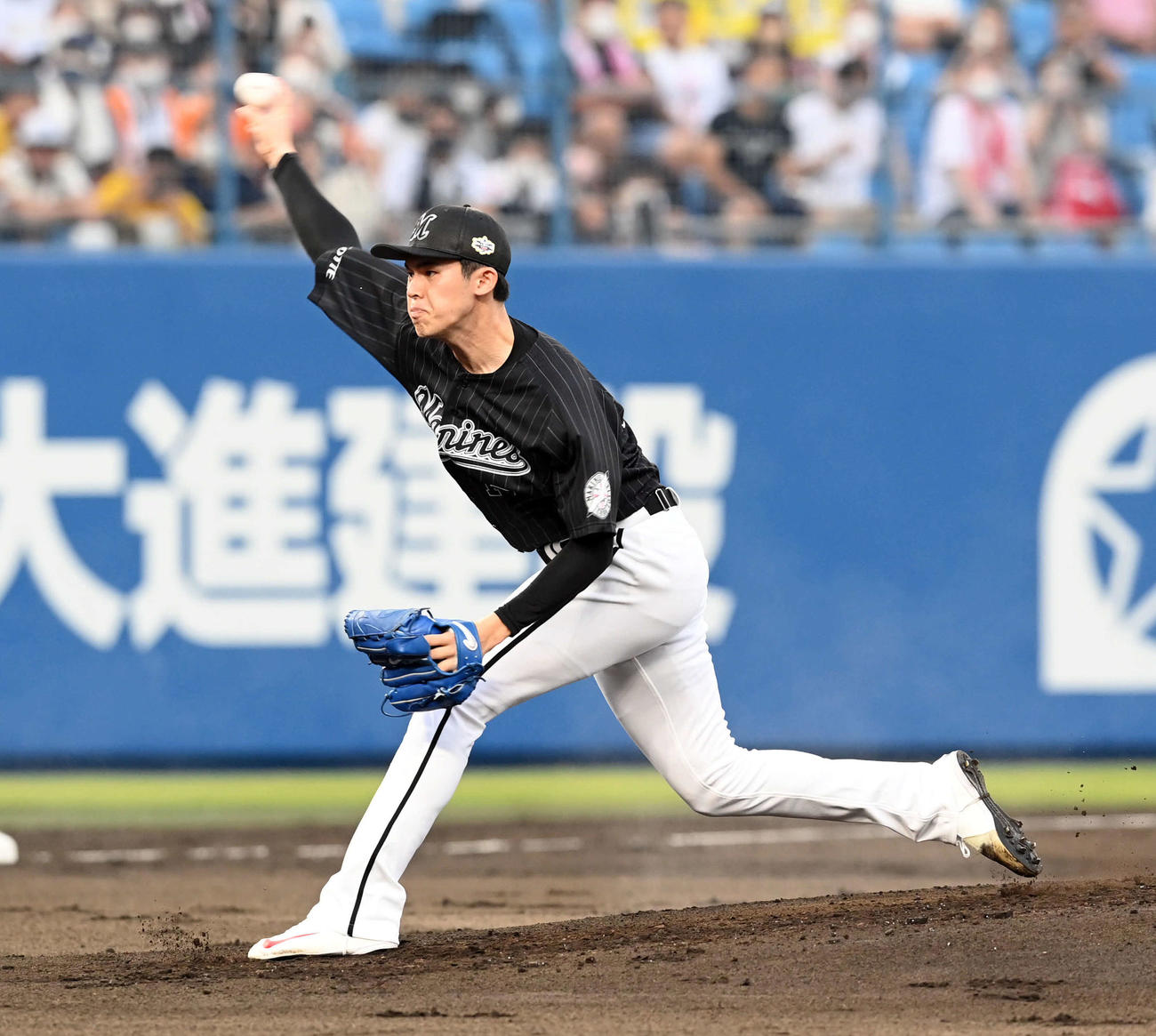 全セ対全パ　全パの先発佐々木朗（撮影・たえ見朱実）