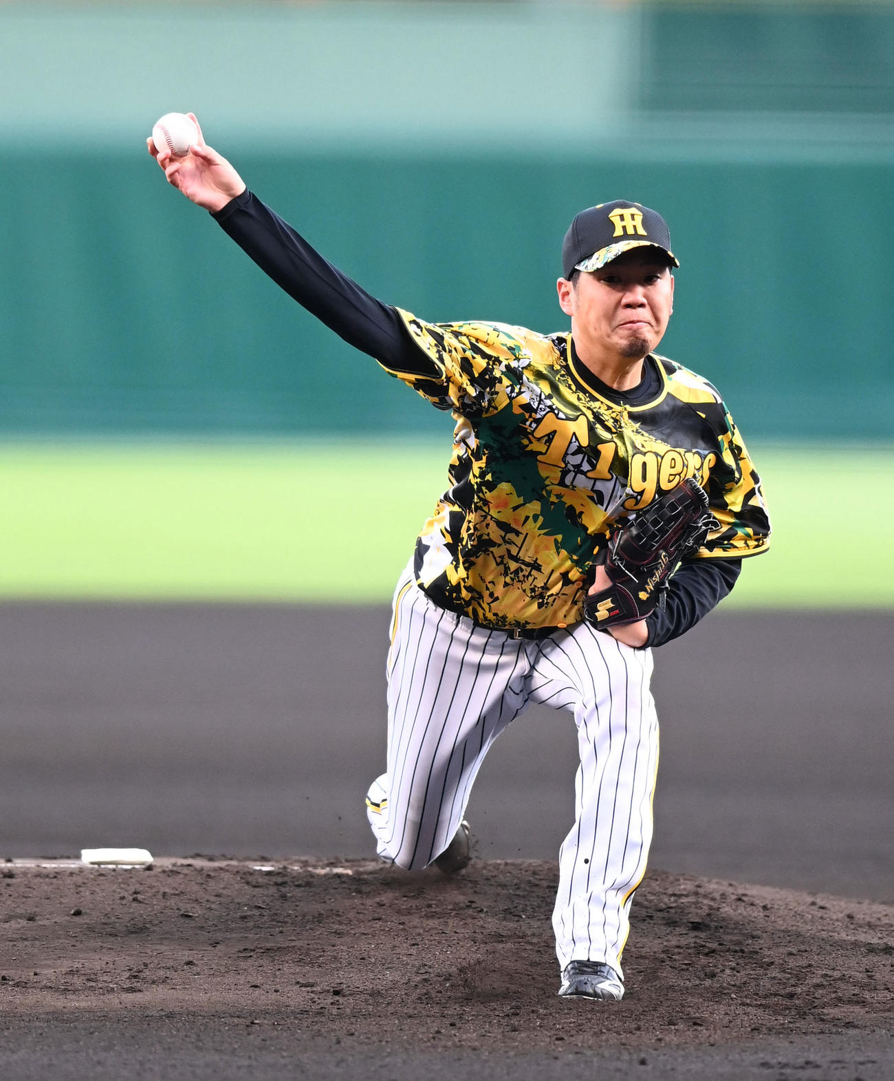 阪神西勇輝（2022年7月13日撮影）