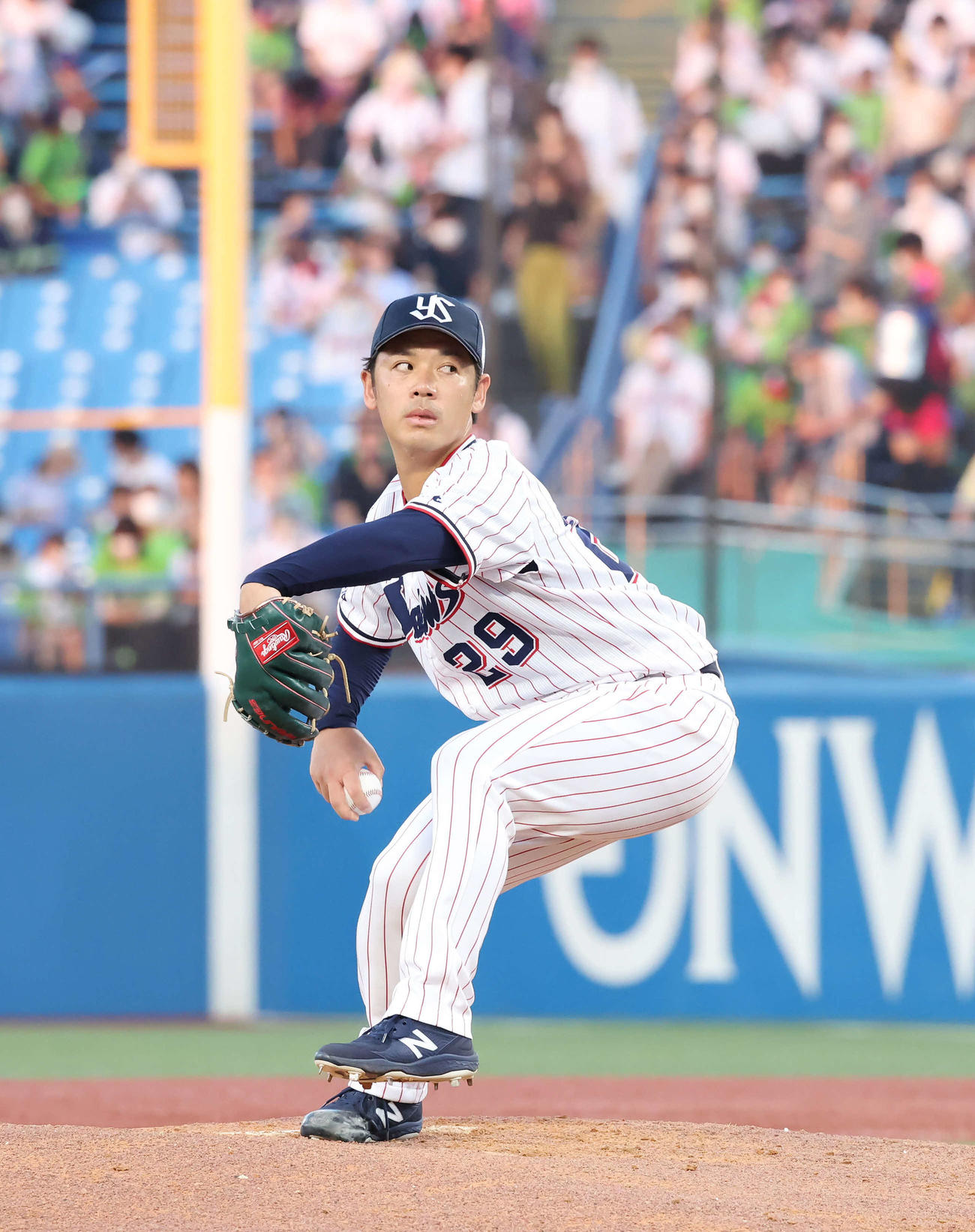 ヤクルト小川泰弘（2022年7月22日撮影）