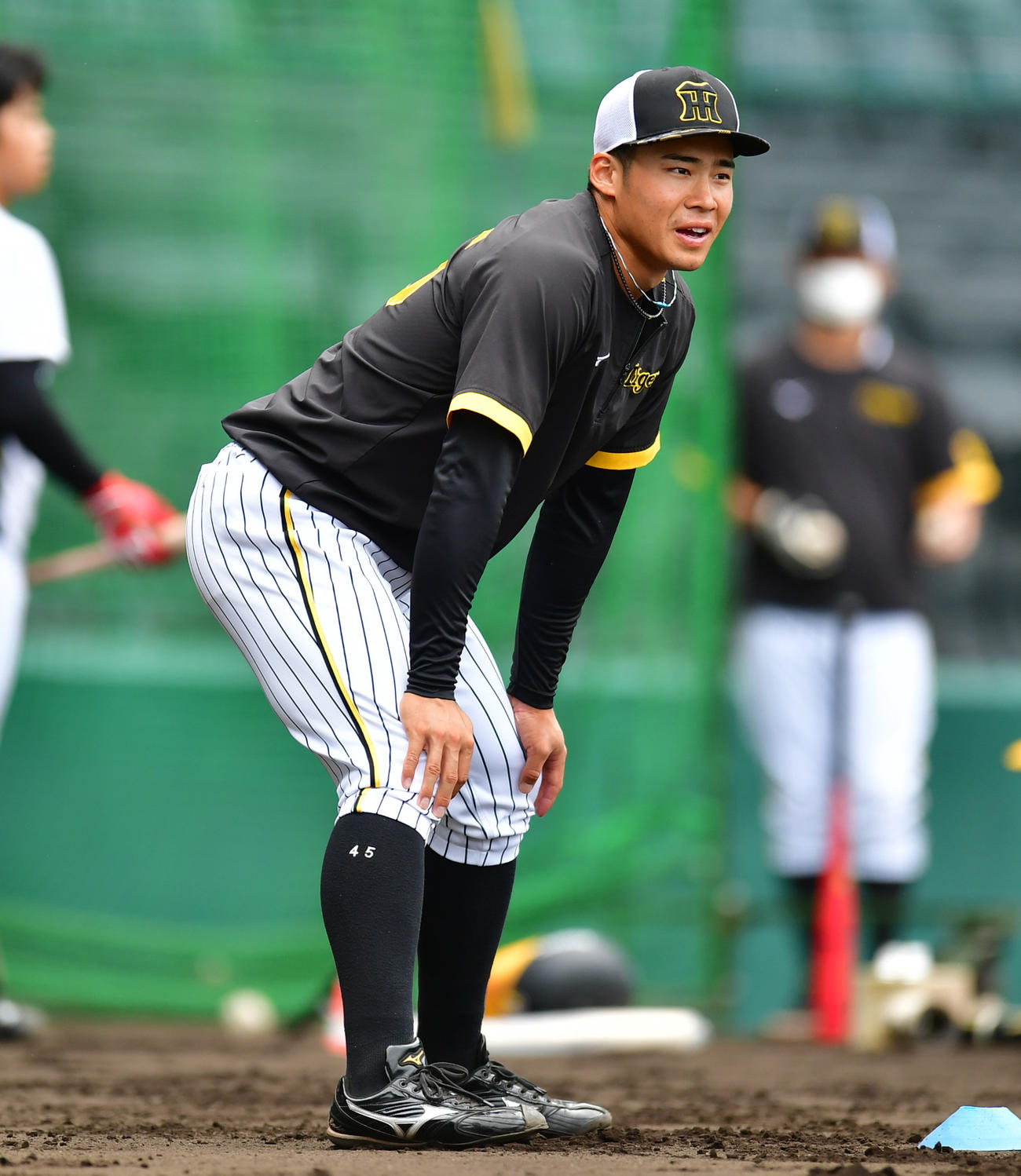 阪神遠藤成（2022年6月11日撮影）