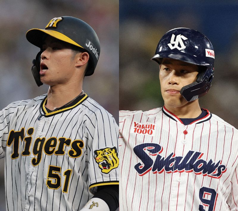 阪神中野拓夢とヤクルト塩見泰隆