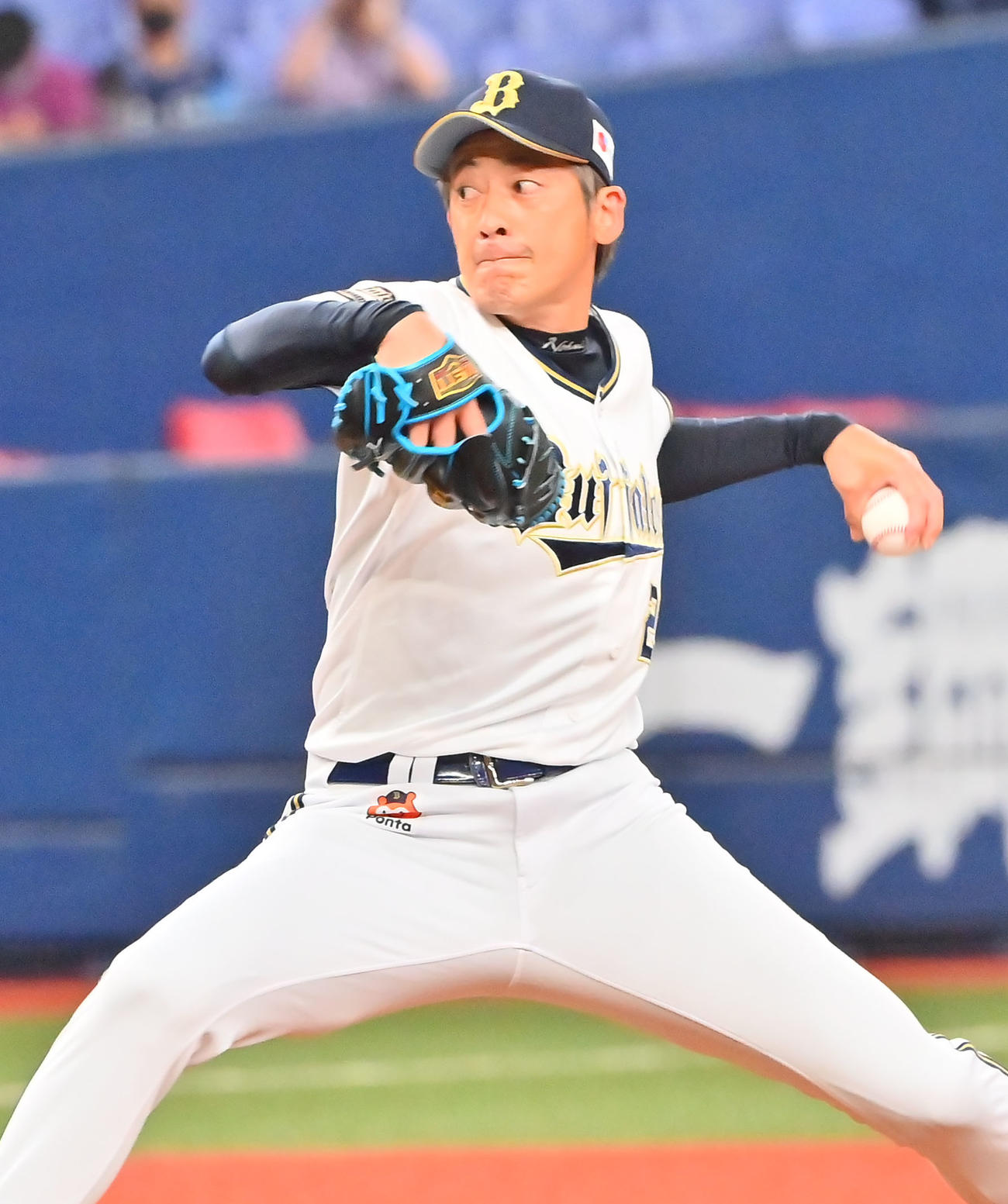 オリックス能見篤史（2022年7月6日撮影）