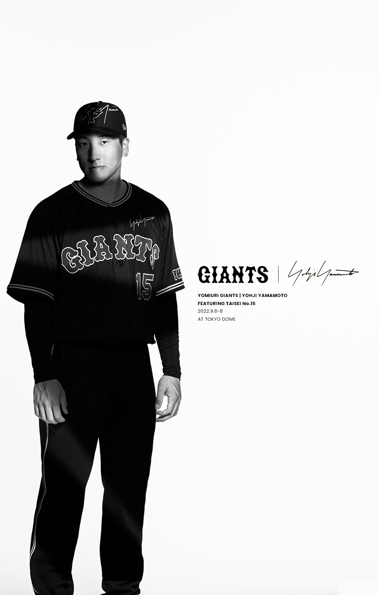 ファッションデザイナー山本耀司氏が手掛けるYohji Yamamoto(ヨウジヤマモト)とのコラボレーション企画における選手着用キービジュアル