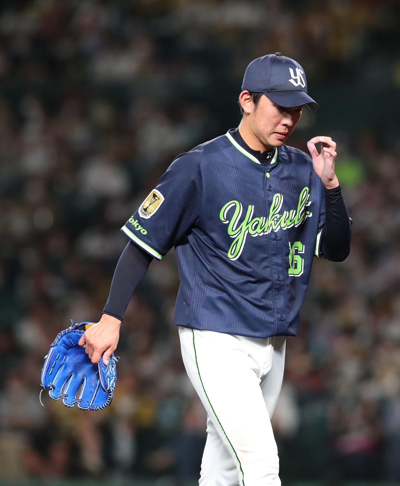ヤクルト原樹理（2022年7月31日撮影）