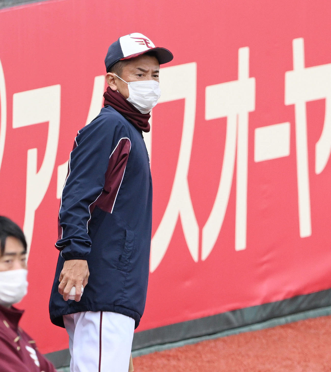 楽天石井貴1軍投手コーチ（2022年4月5日撮影）