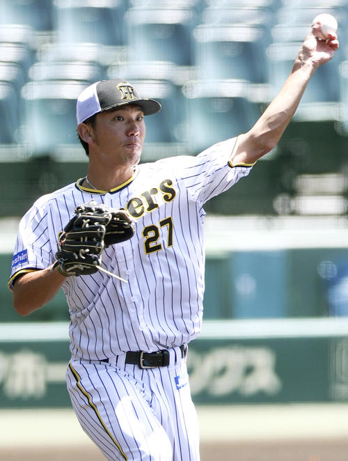 阪神 伊藤将司 球団初の巨人戦3戦連続完封に挑む 必死に投げて結果が出たら 3日先発予定 プロ野球写真ニュース 日刊スポーツ 阪神 伊藤将司 球団初の巨人戦3戦連続完封に挑む 必死に投げて結果が出たら 3日先発予定 プロ野球写真ニュース 日刊スポーツ