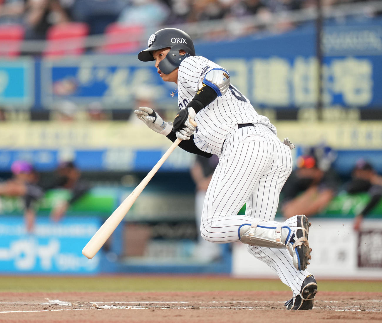 オリックス中川圭太（2022年7月31日撮影）