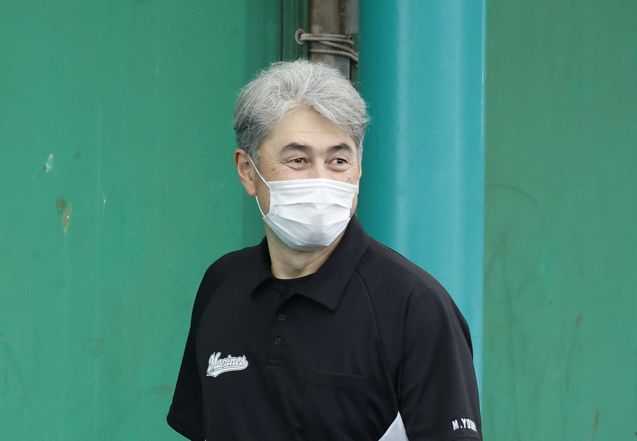 吉井理人コーチ（2022年2月4日撮影）