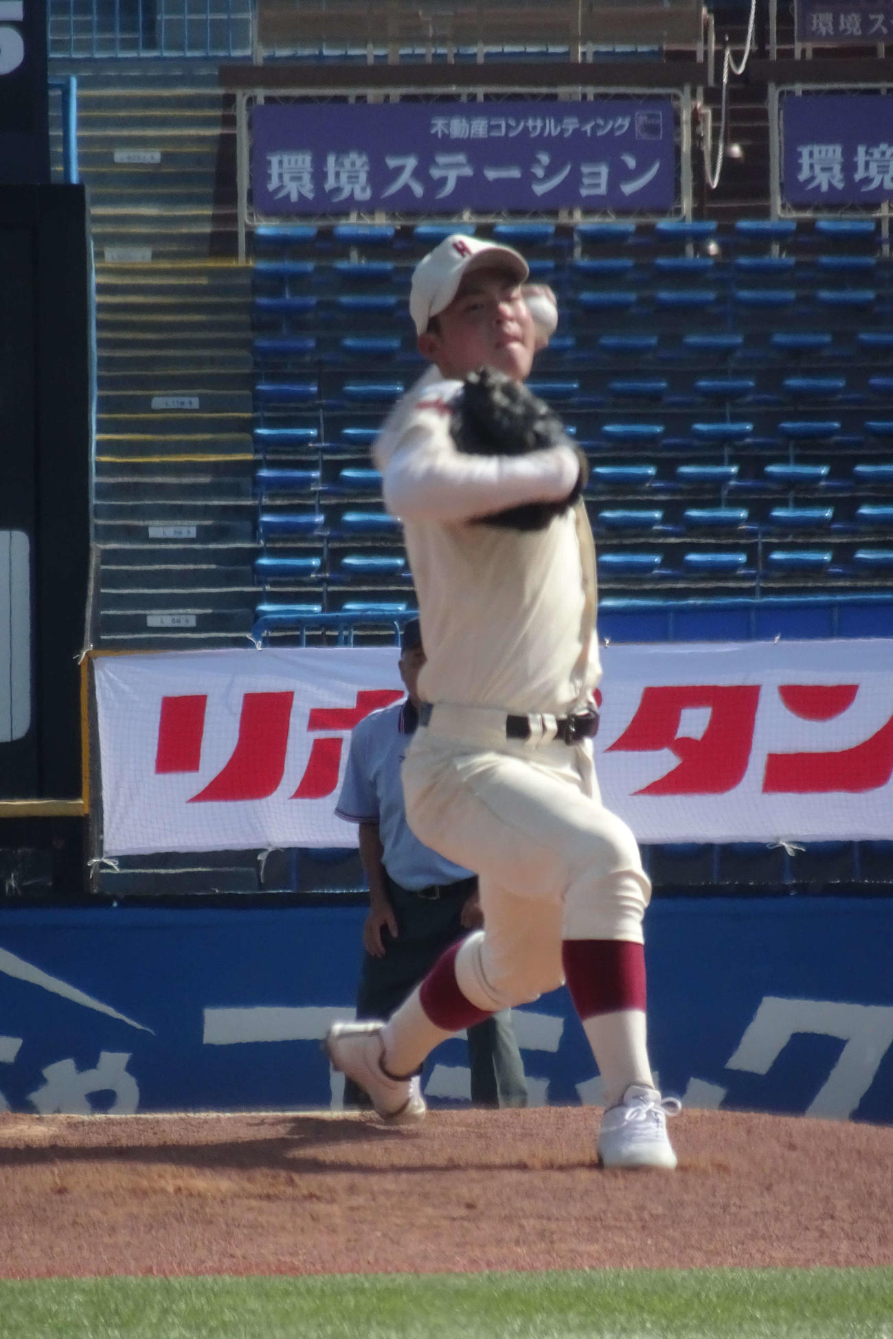 開幕試合で完封勝利を挙げた練馬浅井颯太