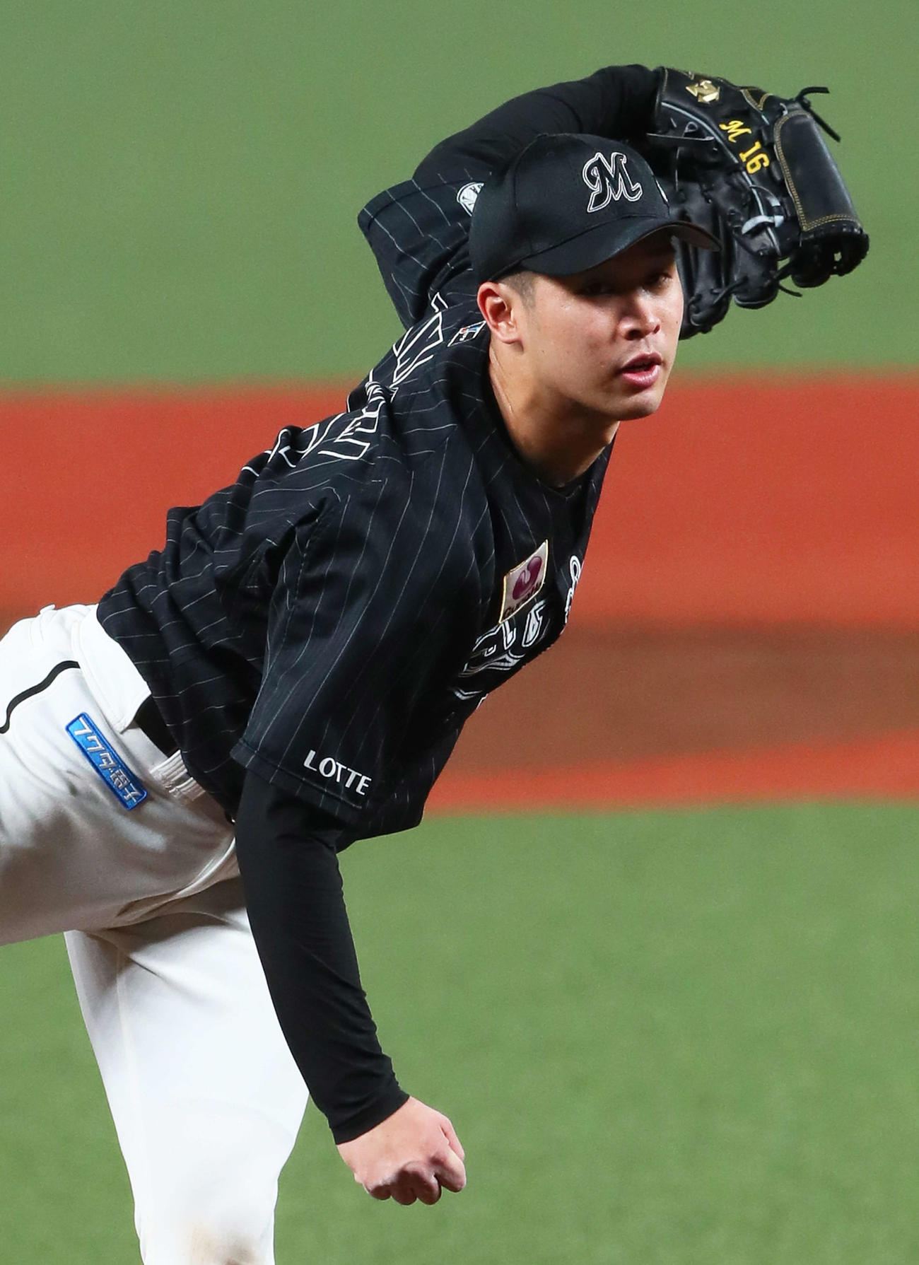 ロッテ種市篤暉（2020年7月25日撮影）