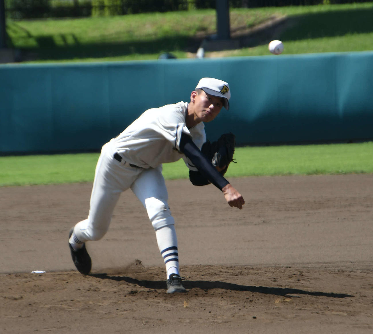 1失点完投した富士見・吉田（撮影・久我悟）