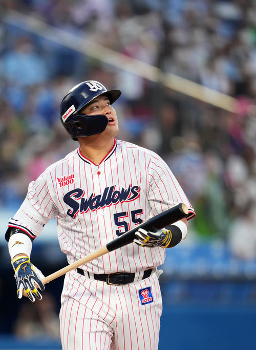 ヤクルト】村上宗隆プロ野球新記録の5打席連続本塁打！39号2ラン