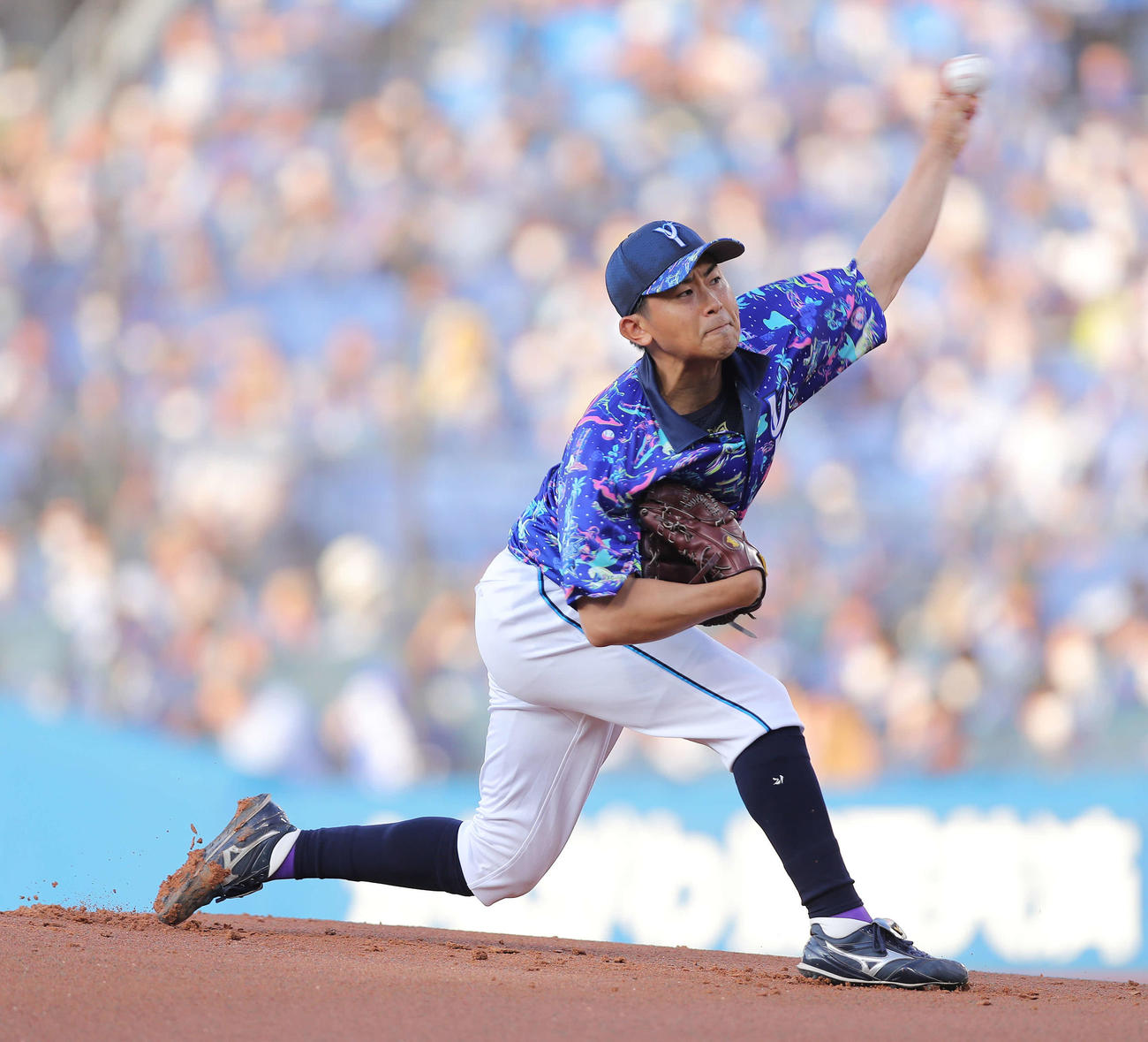 DeNA対広島　DeNA先発の今永（撮影・河田真司）