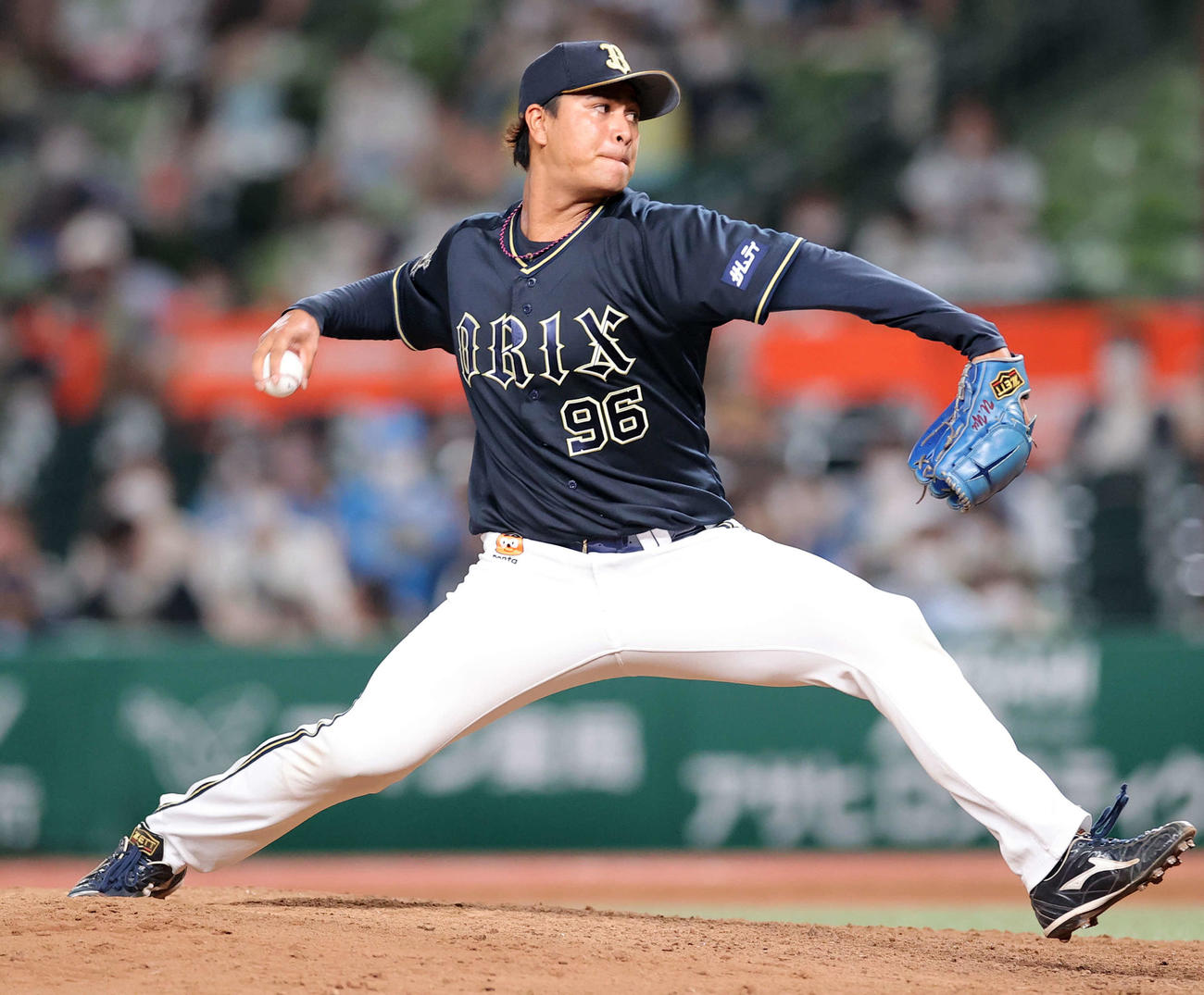 西武対オリックス　8回裏西武の攻撃でプロ初登板する宇田川（撮影・浅見桂子）