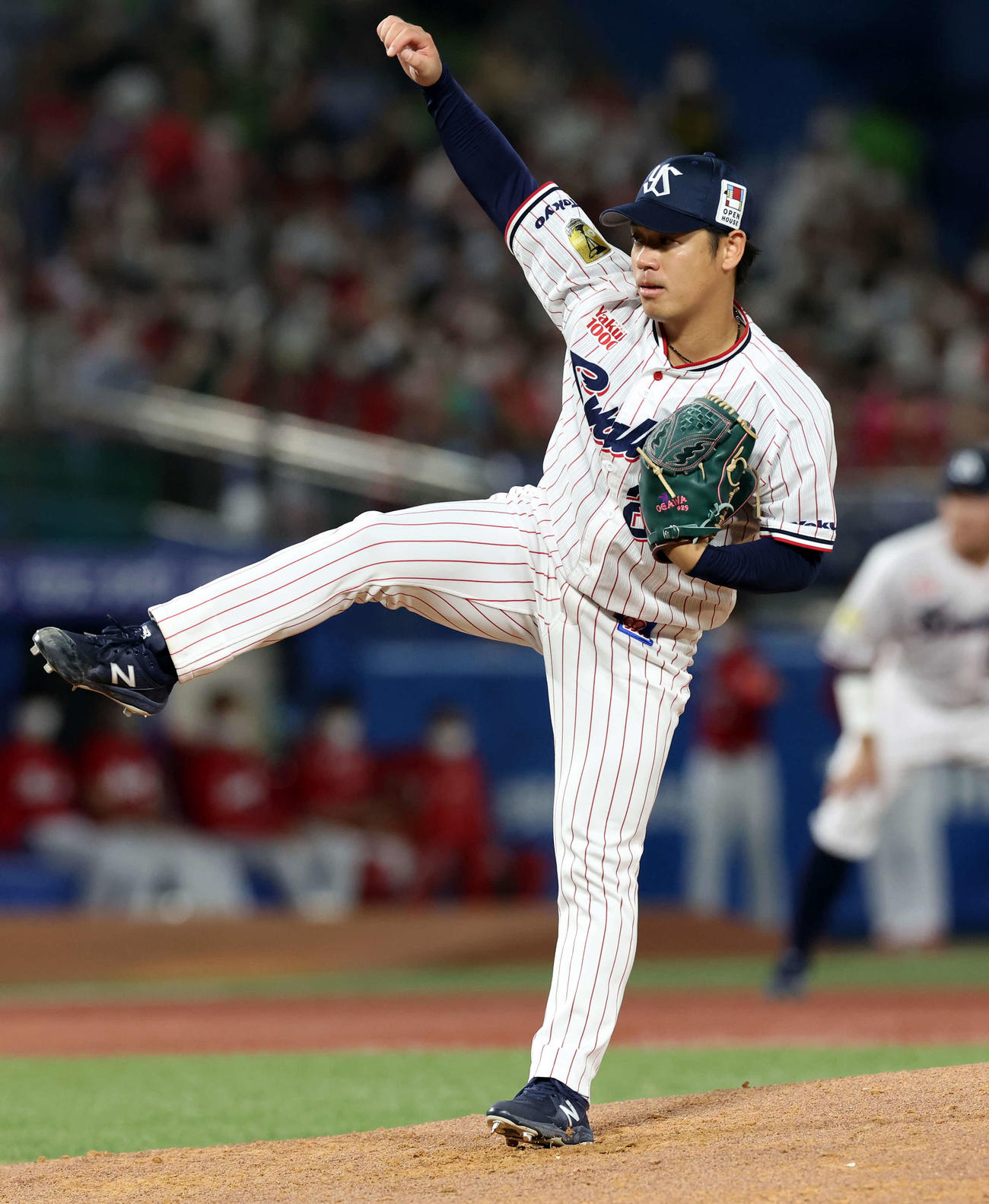 ヤクルト小川泰弘（2022年7月22日撮影）