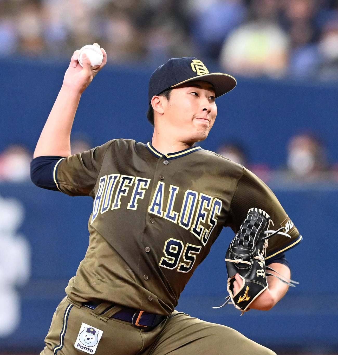 オリックス対日本ハム　オリックス先発の東（撮影・前岡正明）