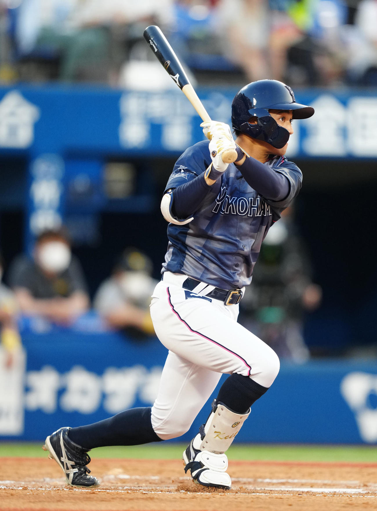 DeNA森敬斗（2022年6月30日撮影）