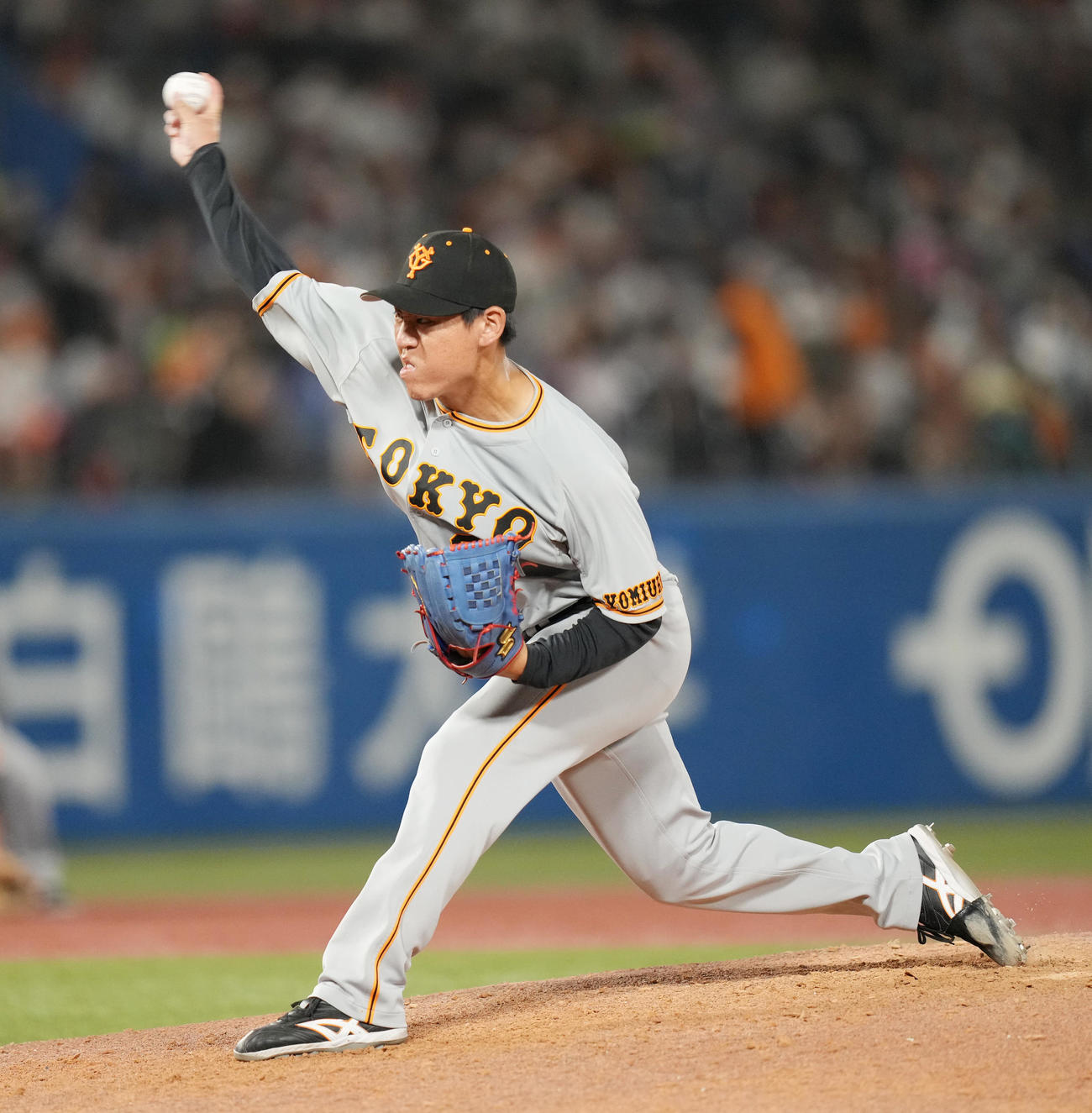 巨人桜井俊貴（2022年8月7日撮影）