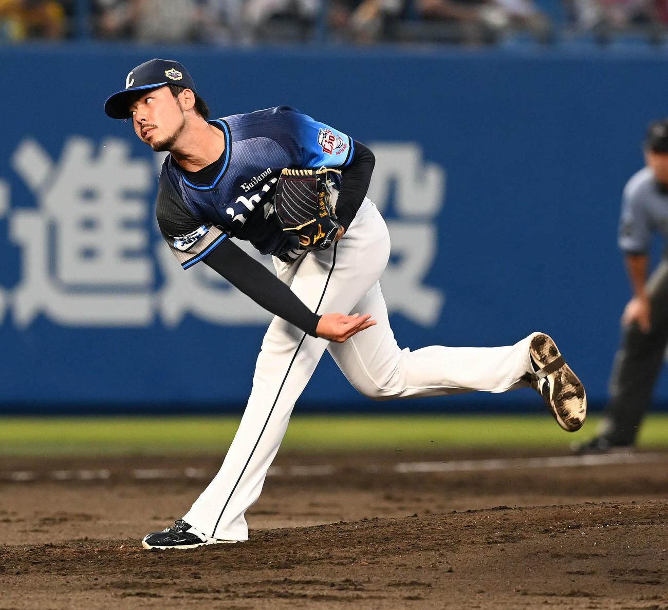 7月27日、オールスター第2戦で全パの2番手として登板した本田圭佑