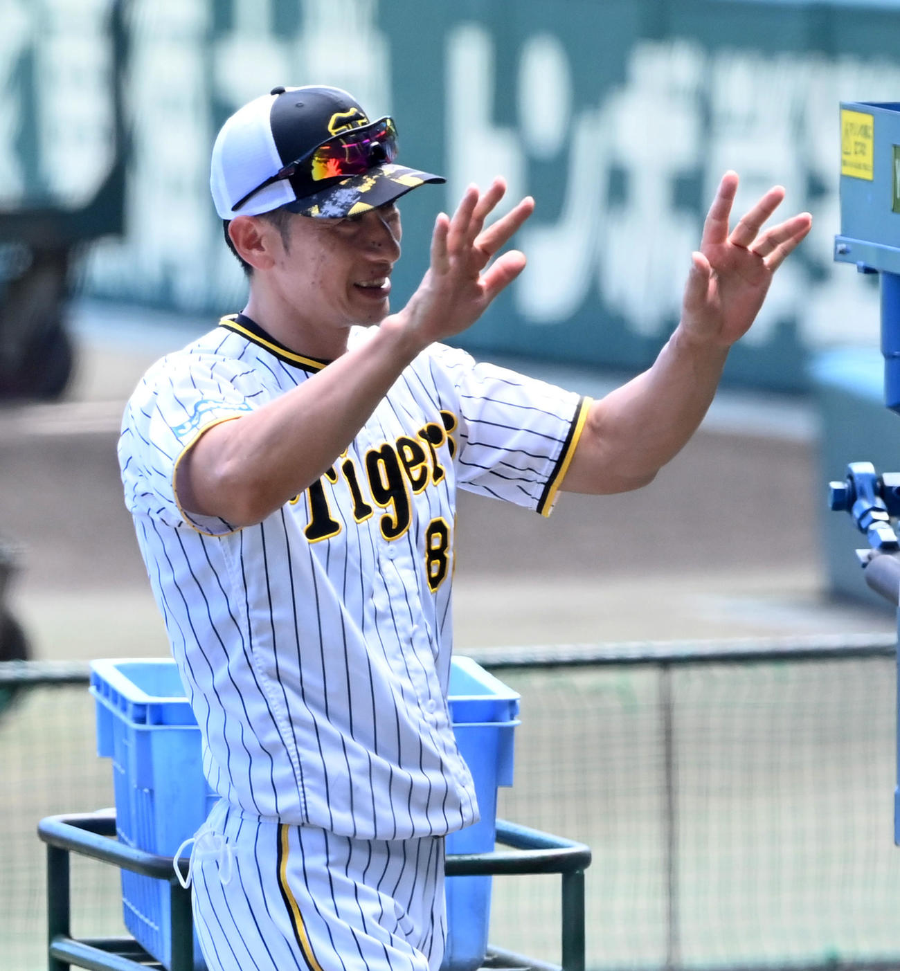 阪神矢野燿大監督（2022年7月31日撮影）
