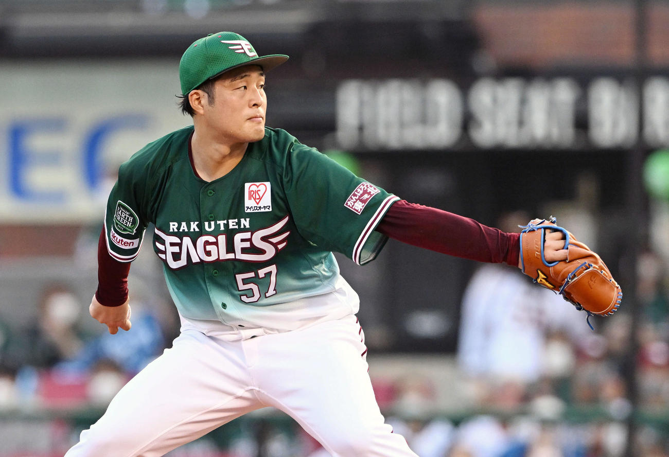 楽天滝中瞭太（2022年7月29日撮影）