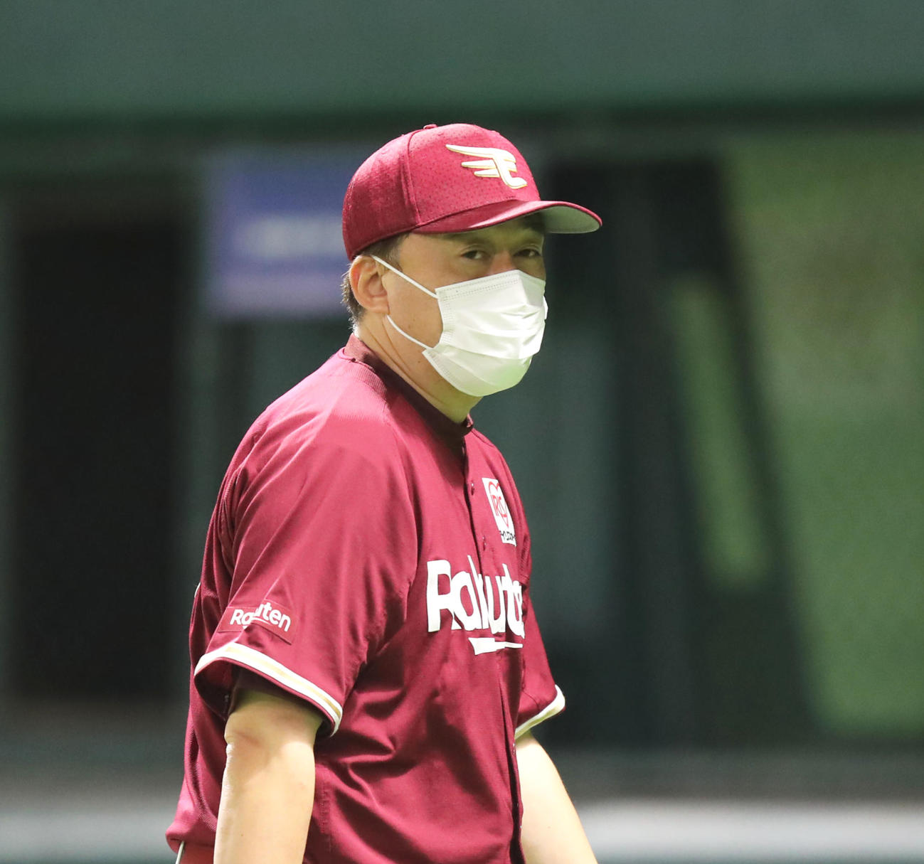 楽天石井GM兼監督（2022年8月6日撮影）