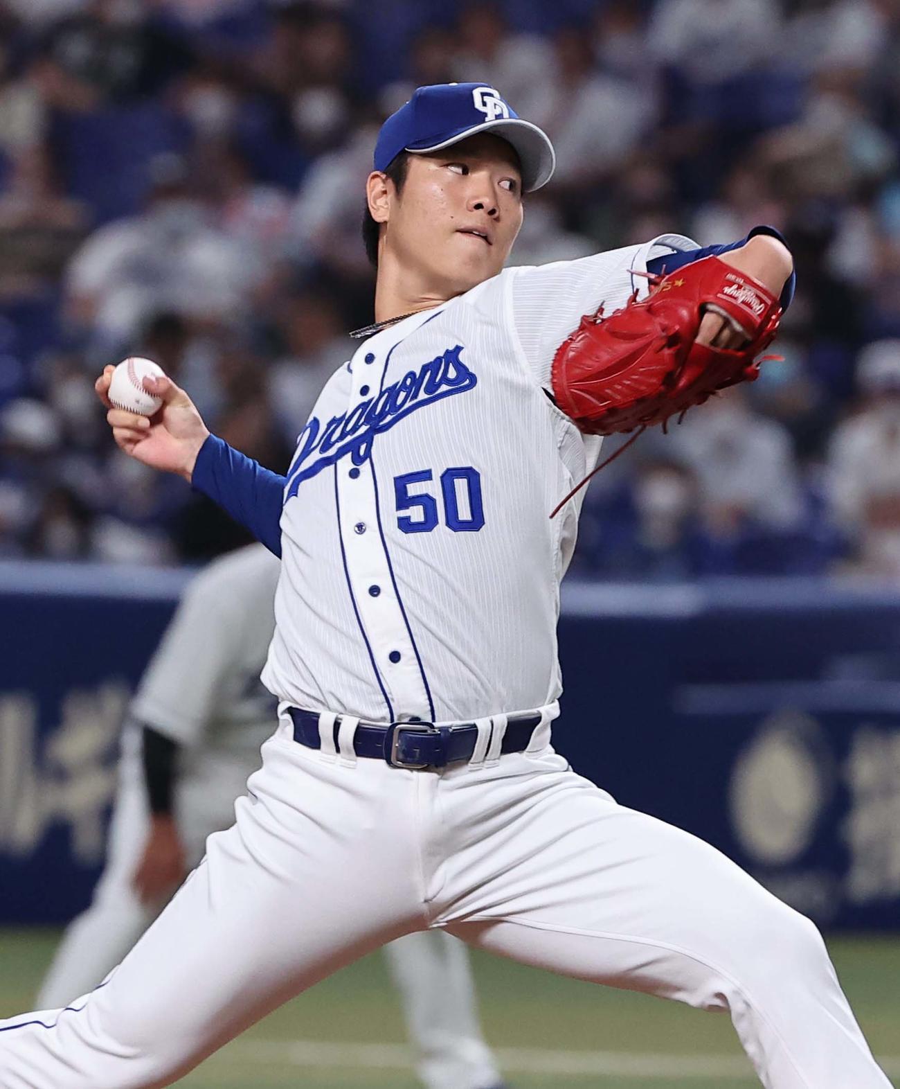 中日清水達也（2022年7月1日撮影）