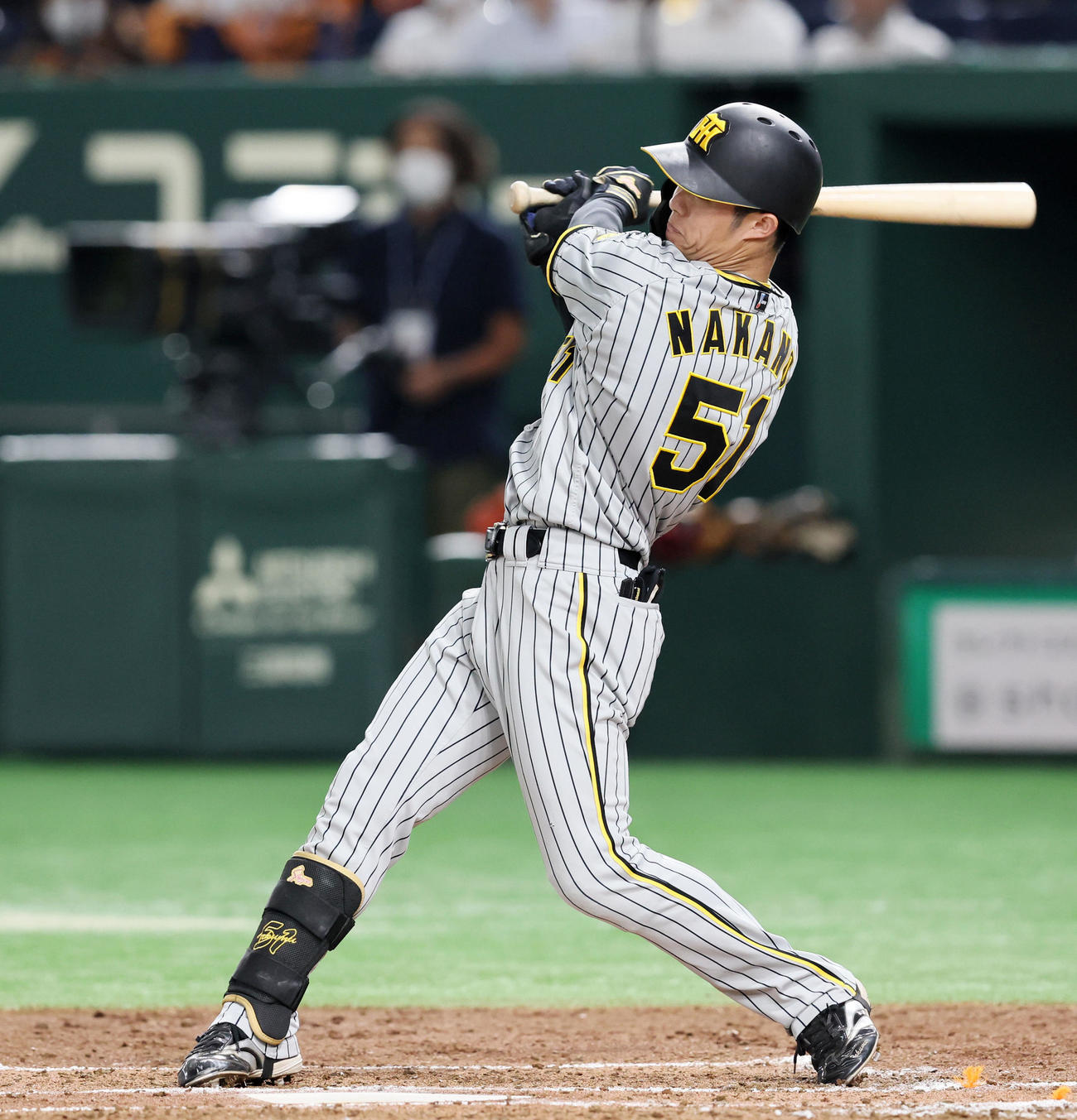 阪神中野拓夢（2022年8月3日撮影）